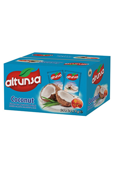 Altunsa Hindistan Cevizi Aromalı Soğuk Toz İçecek 9 G x 24 Adet 1 KOLİ
