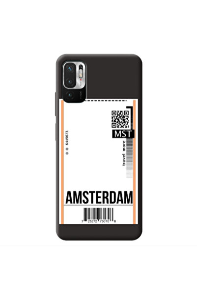 Other Xiaomi Redmi Note 10 Pro 5G Amsterdam Travel More Black Colored Silicon...