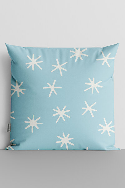 TicaretJet غطاء وسادة مطبوع رقميًا على الوجهين من White Stars-510