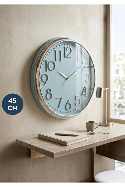 HOMİNG Ceas de perete din jad 45 cm 242802