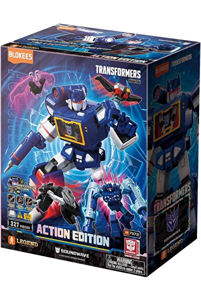 BLOKEES Transformers Action Edition 03: Soundwave, 327 Pieces