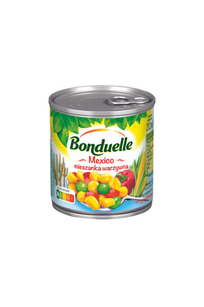 Bonduelle Amestec de legume mexicane, Bonduelle, porumb, mazare, ardei rosu, ...