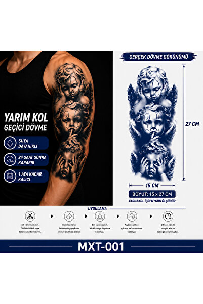 medink tattoo 1 Ay Kalıcı Sonradan Kararan Görmedim duymadım bilmiyorum Yarım...