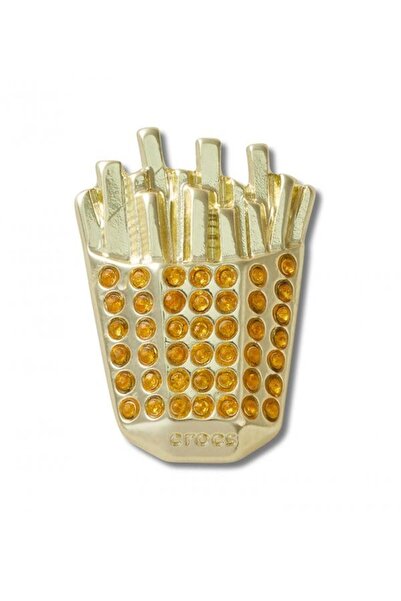 Crocs Jibbitz Gold French Fries Unisex Aksesuar