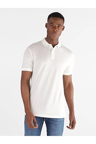Guess Jacquard Erkek Regular Fit Polo T-Shirt