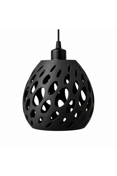 PrintForge Перлен абажур, PrintForge ® 3D принтиран, 20x20x19 см, изработен о...