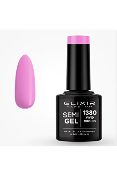 Elixir SEMI GEL (ΗΜΙΜΟΝΙΜΟ ΒΕΡΝΙΚΙ) - 1380 (VIVID ORCHID) 8ML