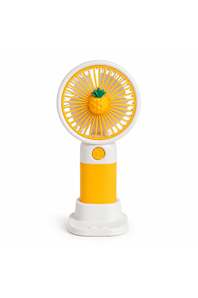 Generic Mini ventilator portabil USB cu baterie reîncărcabilă și suport pentr...