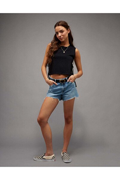 AMERICAN EAGLE AE Sunchaser Side-Tie Muscle Tank Top