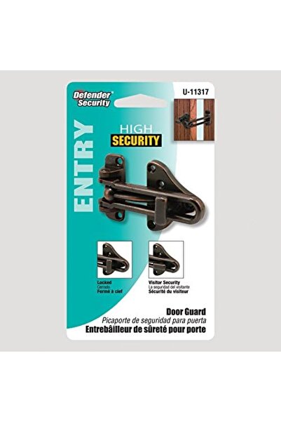 Yıldızan واقي باب سوينغ بار من edl shop Security U 11317، قفل AUX عالي الأمان...