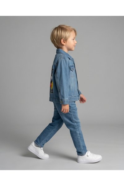 melisam.msg Erkek Çocuk Denim Kot Ceket MM