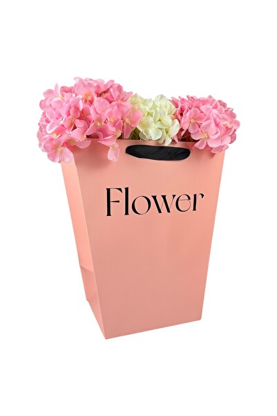 OEM Set 2 pachete pentru flori Hârtie Roz 30x20x34