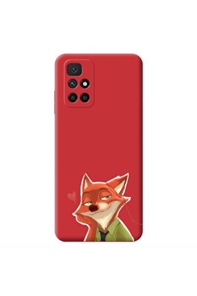 Other Xiaomi Redmi 10 2022 Valentines 15 Red Colored Silicone TPU Θήκη