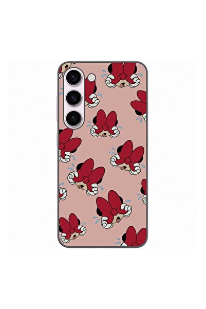 OEM Калъф, съвместим със Samsung Galaxy S23, от силиконов гел TPU, с десен Ми...