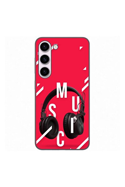 OEM Husa compatibila cu Samsung Galaxy S23 Silicon Gel Tpu Model Music Headph...