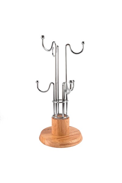 OEM Stand Uscător Cesti Plastic Argintiu 36/15 cm