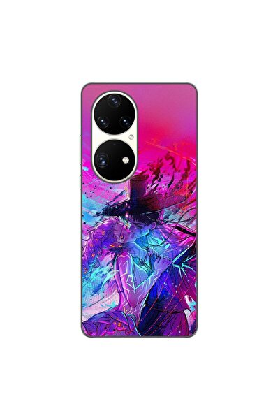OEM Husa compatibila cu Huawei P50 Pro Silicon Tpu Model KPop Demon Hunters R...
