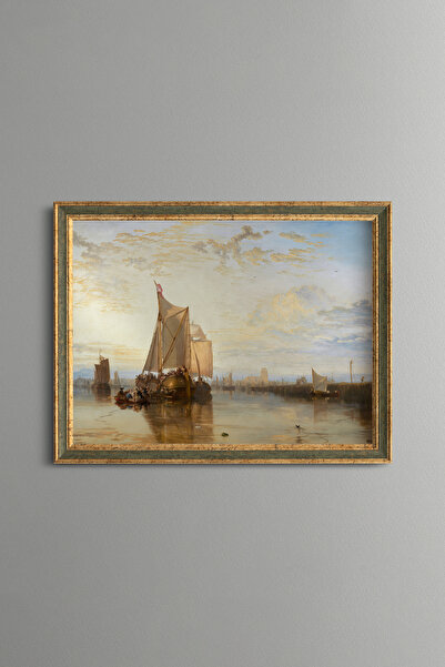 epiqart Dort Package Ship from Rotterdam - Vintage Patterned Painting - Fine ...