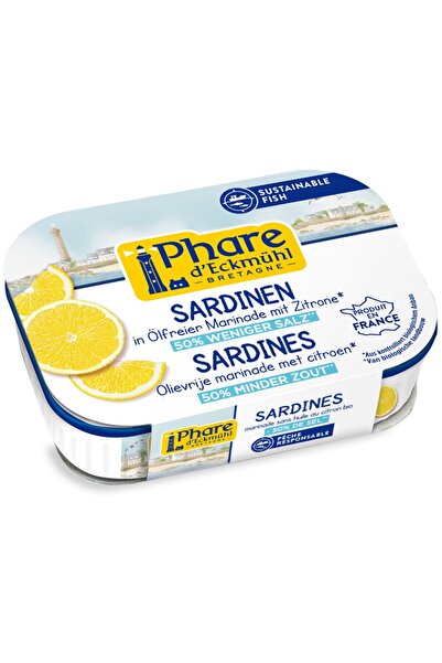 Phare Sardine in marinada cu lamaie fara ulei