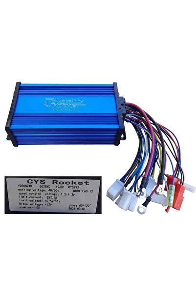 SEVGENT Ebıs E-Bis Hız Kontrol Cdi Akıllı Beyin 48-60V 500W Zwk Cys Rocket