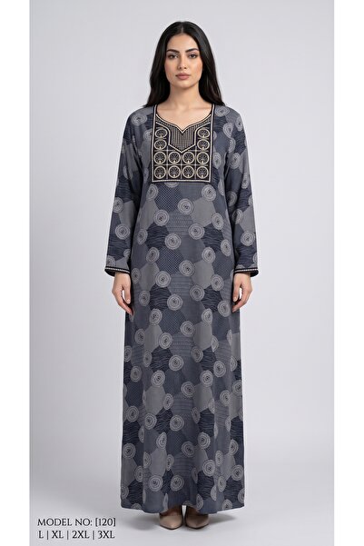 TUFAHA Long Sleeve Embroidered Kashmiri Shirt