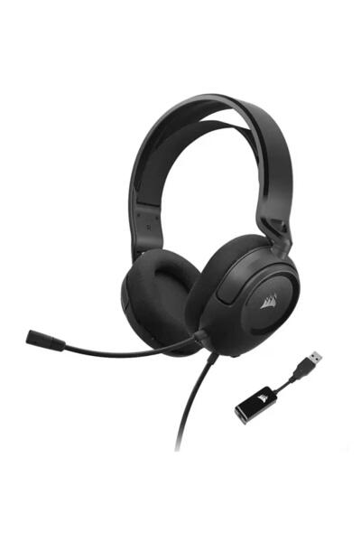 Corsair Căști de gaming HS35 SURROUND v2, Dolby 7.1, Mufă jack de 3.5mm, Adap...