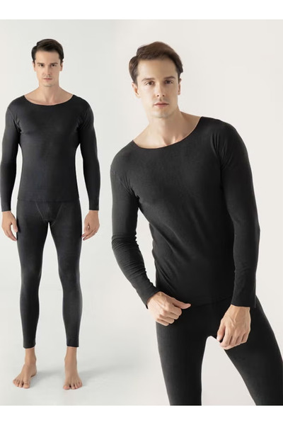 TAPIT Men and Women Thick Thermal Underwear Set Ultra-Soft Long Johns Set Cre...