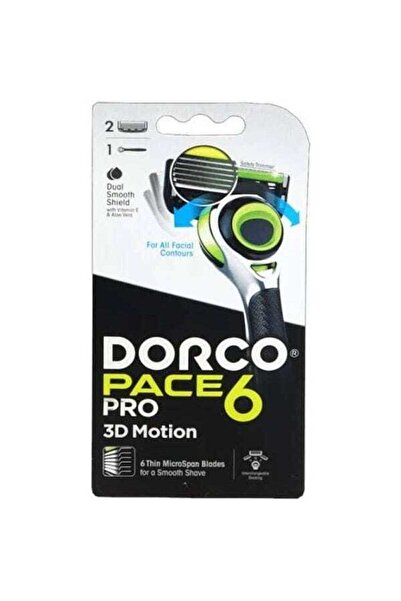 Dorco Pace6 Pro 3d Motion Men System Razor