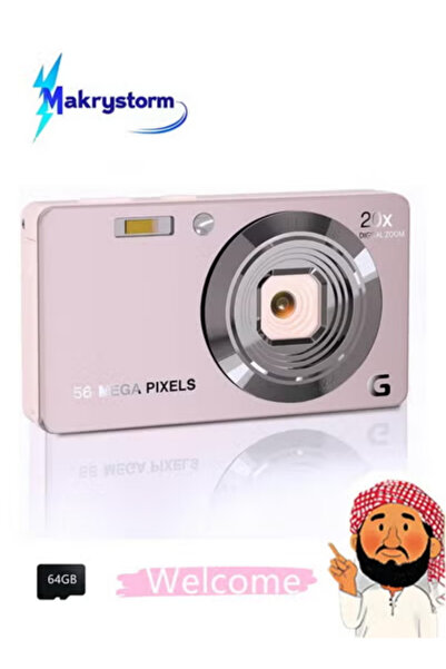 Makrystorm Digital Camera, 4K Cameras for Photography, Digital Point and Shoo...