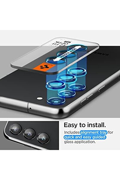 Yıldızan واقي زجاجي لعدسة الكاميرا متوافق مع هاتف Galaxy S23 Plus / S23 من ms...