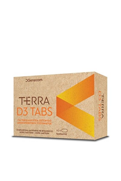 GENECOM Terra D3 1.200IU Tabs 60 Tabs