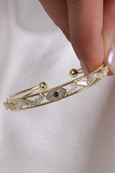 Süspüs Accessories Iconica Gold Eyes Bracelet