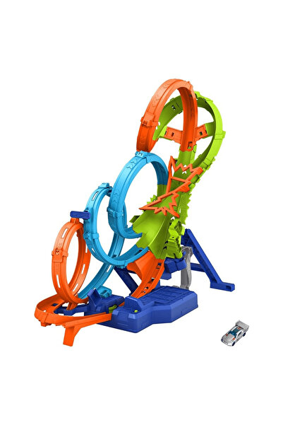 HOT WHEELS Set amplificat de buclă infinită de acțiune