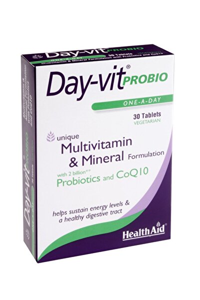 Health Aid Ντέι-Βιτ Προβιό 2 Δισεκατομμύρια Προβιοτικά &amp;   CoQ10, 30 ταμπ...