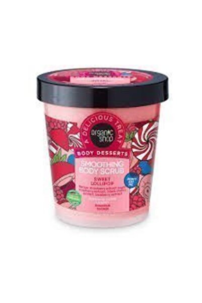 organic shop Body Desserts Smoothing Body Scrub Sweet Lollipop Απολεπιστικό Σ...