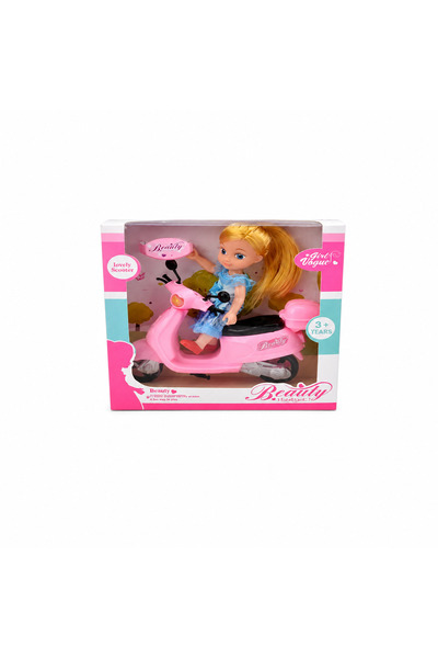Generic Toy Motorcycle with Doll