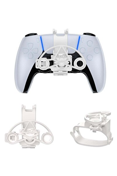 BlueFire Mini Steering Wheel Attachment for PS5 Controller – 5-in-1 Racing Ga...