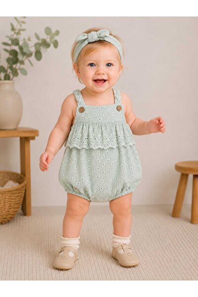 İNDİGO طقم باندانا للفتيات الصغيرات مكون من قطعتين