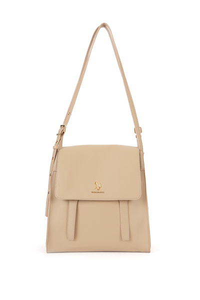 U.S. Polo Assn. K.Beige Women's Messenger Bag Us26584