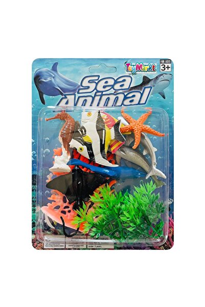 ToyMarkt Θαλάσσια Ζώα Μίνι Κάρτα 19x14x3εκ. 913497
