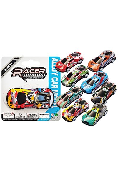 ToyMarkt Αυτοκινητάκι με μηχανισμό οπισθοδρόμησης σε κάρτα 12x11εκ. 902110
