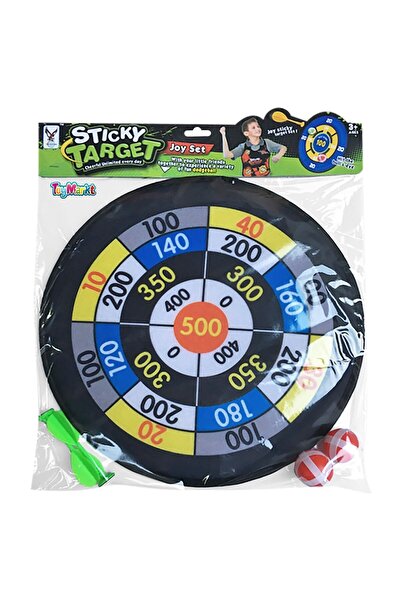 ToyMarkt Στόχος ø36εκ. με Μπάλες & Βέλη σε Τσάντα 45x37x4εκ. 913407