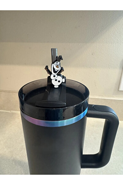 DU&ER Decorative Straw Ornament, Cup and Thermos Accessory