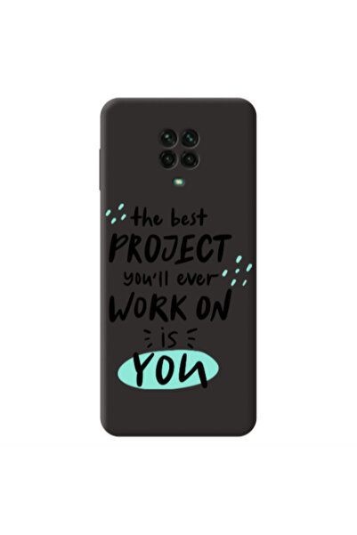 Other Xiaomi Redmi Note 9 Pro The Best Project Black Colored Silicone TPU Θήκη