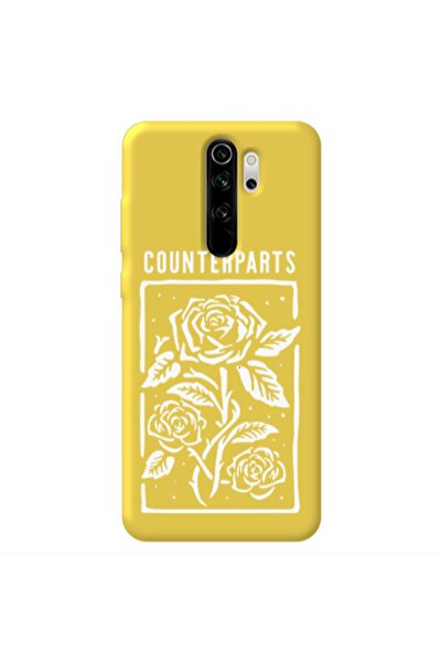 Other Xiaomi Redmi Note 8 Pro Counterparts Yellow Colored Silicone TPU Θήκη