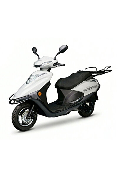 Kral Motor Kral SPICA-100 Scooter Motosiklet Beyaz - MondiMotor