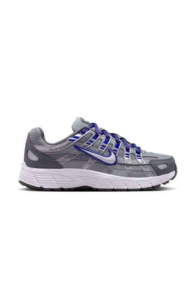 Nike P-6000 2000'ler Koşu Stili Günlük Spor Ayakkabı Gri / Koyu Mavi / Metali...