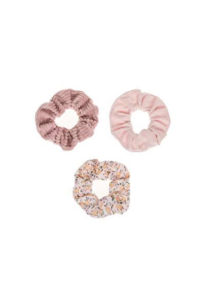 OEM Set 3 buc elastice de păr pentru fete cu flori, multicolore, coafuri vesele