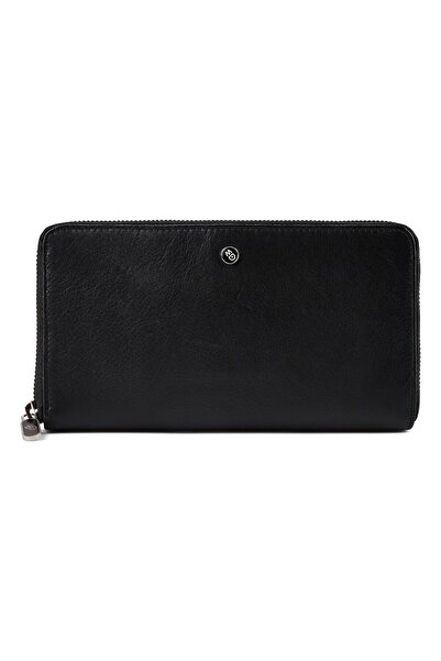 Mandarina Duck Portofel de piele cu protecție RFID, pentru centrul orașului, ...