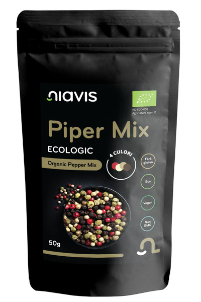 Niavis Piper Mix 4 Culori /Bio 50g